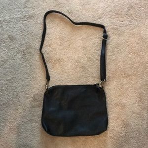 Black cross body bag